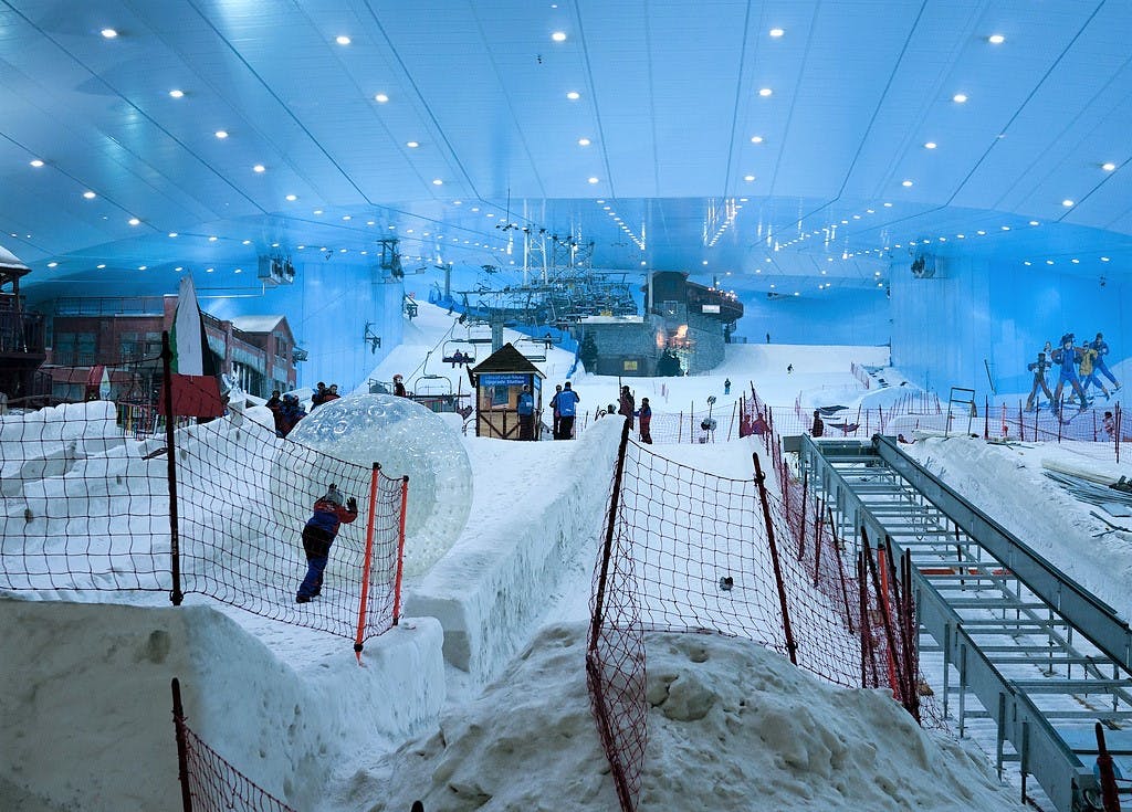 Try Indoor Skiing & Snowboarding at Ski Dubai